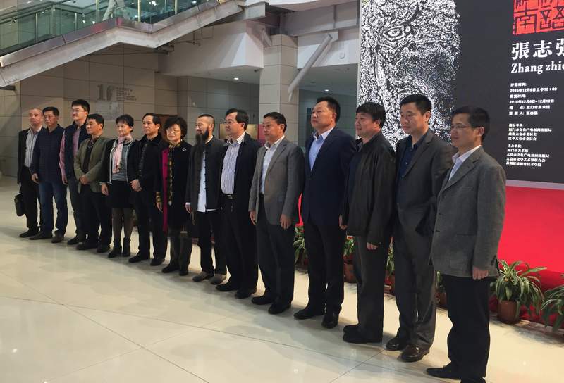 太倉民革黨員張志強“漆語江南”漆畫展在廈門開幕