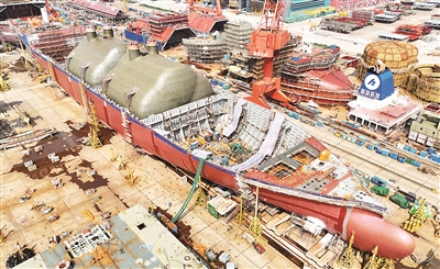 訂單穩(wěn)造船忙